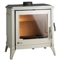 Estufa invicta sedan L esmaltada marfil